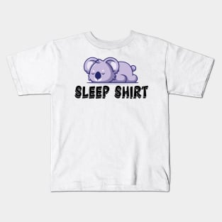 Koala - Sleeping Shirt Kids T-Shirt